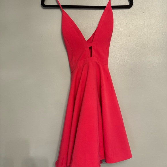 NBD Pink Mini Dress M EUC - Picture 3 of 5